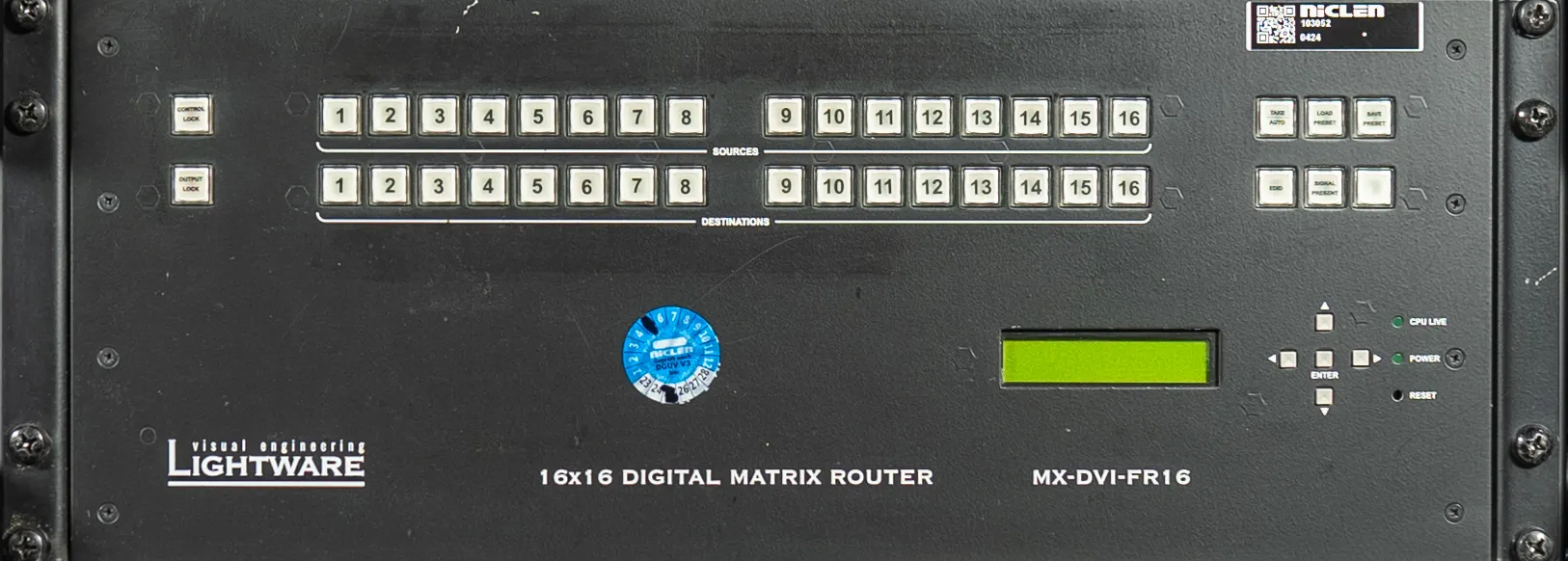 Lightware Matrix MX 16x16 DVI-HDCP Pro – Bild 2