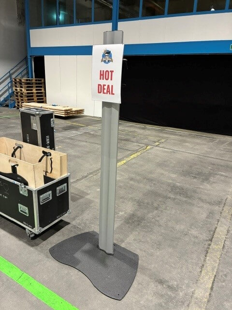 Audipack 390902BK-MKII Floor Stand